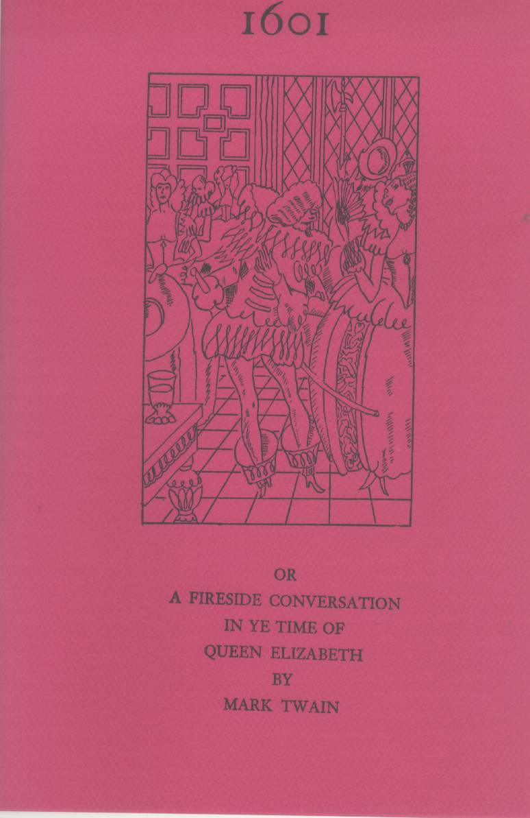 1601 or "A FIRESIDE CONVERSATION IN YE TIME OF QUEEN ELIZABETH". 